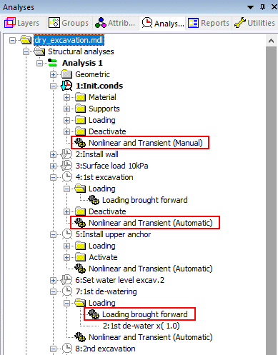 비선형 해석 결과 예시