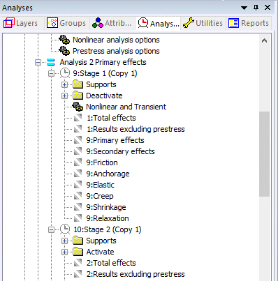 빔의 수치 결과