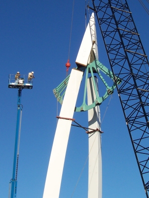 상부 케이블 앵커리지 조립