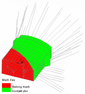 터널 연결부 모델