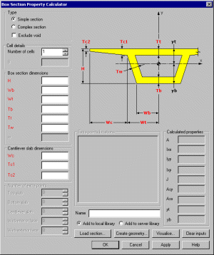 단일 간단 박스 단면 이미지