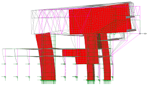 Mode 48 - 모델 Y 방향의 수평 진동 (1.62Hz)