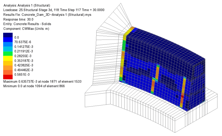 균열 너비 시각화
