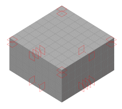 35시간 시점의 균열면(crack planes)