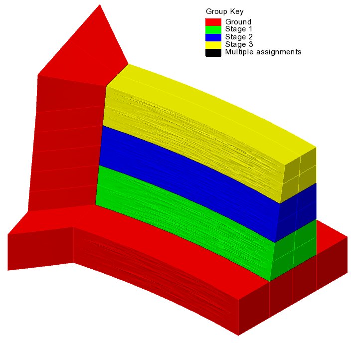 35시간에서의 균열 면