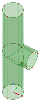 수직 CHS 단면은 실린더 이음매를 제거하고 전체 경계 표현의 내보내기를 가능하게 하기 위해 추가로 세분화됩니다.