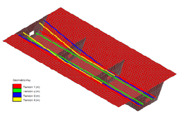 포스트텐셔닝 슬래브 덱 이미지